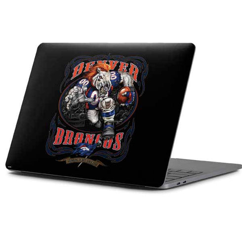 Liquid Blue NFL Denver Broncos Running Back Apple MacBook Pro 13-inch Skin