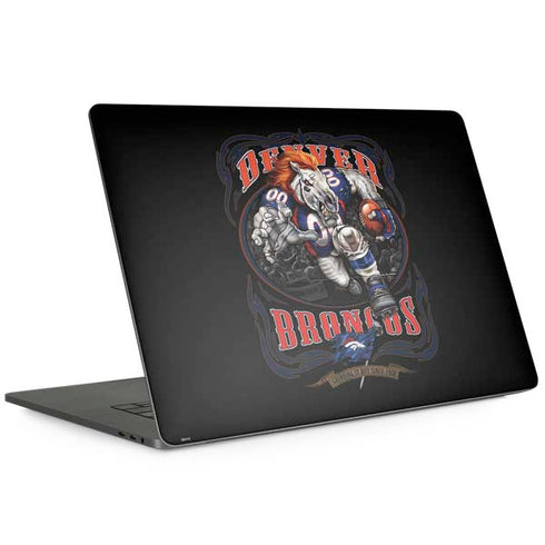 Liquid Blue NFL Denver Broncos Running Back Apple MacBook Pro 15-inch Skin