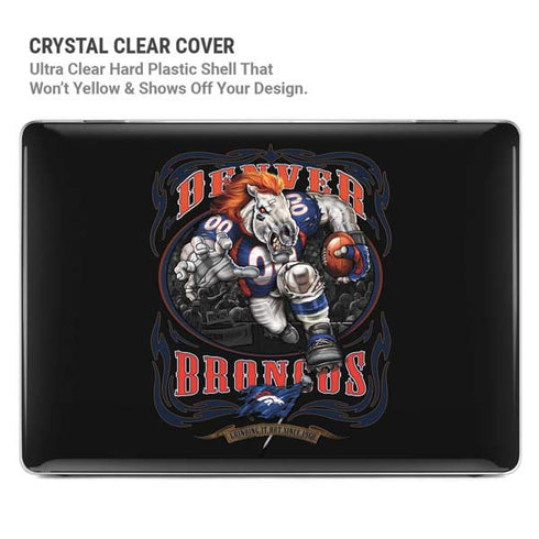 Liquid Blue NFL Denver Broncos Running Back MacBook Pro 16in (2021-25) Case plus Skin