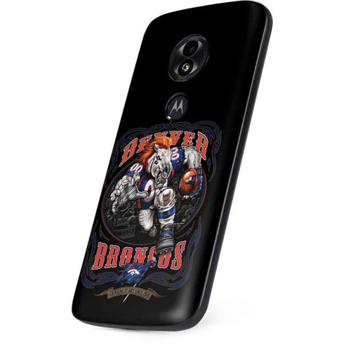 Liquid Blue NFL Denver Broncos Running Back Moto E5 Play Skin