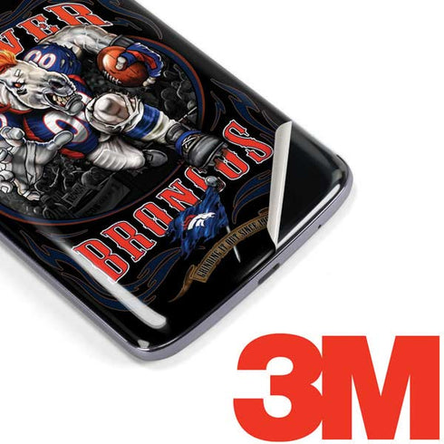 Liquid Blue NFL Denver Broncos Running Back Moto E5 Plus Skin