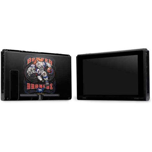 Liquid Blue NFL Denver Broncos Running Back Nintendo Switch Bundle Skin