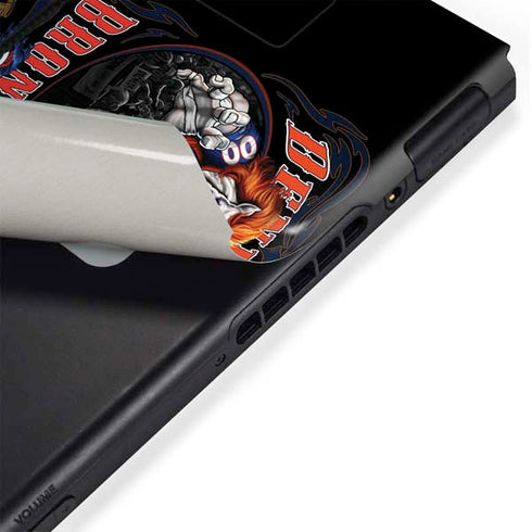 Liquid Blue NFL Denver Broncos Running Back Nintendo Switch Bundle Skin