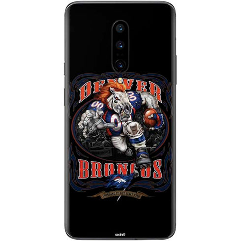 Liquid Blue NFL Denver Broncos Running Back OnePlus 7 Pro Skin