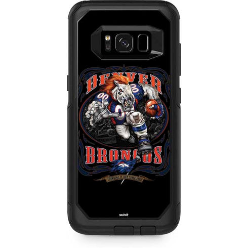 Liquid Blue NFL Denver Broncos Running Back Otterbox Commuter Galaxy Skin