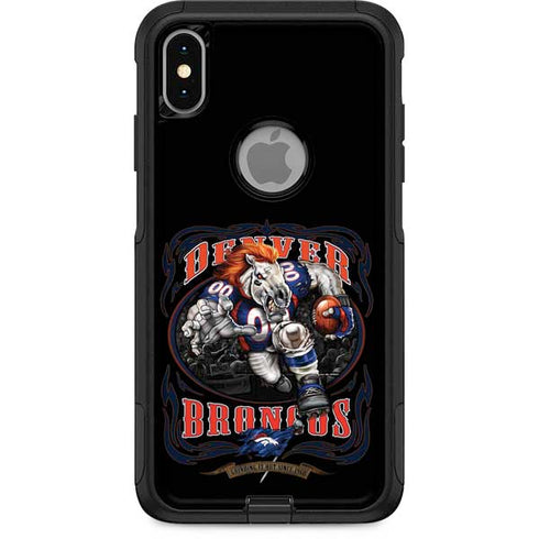 Liquid Blue NFL Denver Broncos Running Back Otterbox Commuter iPhone Skin