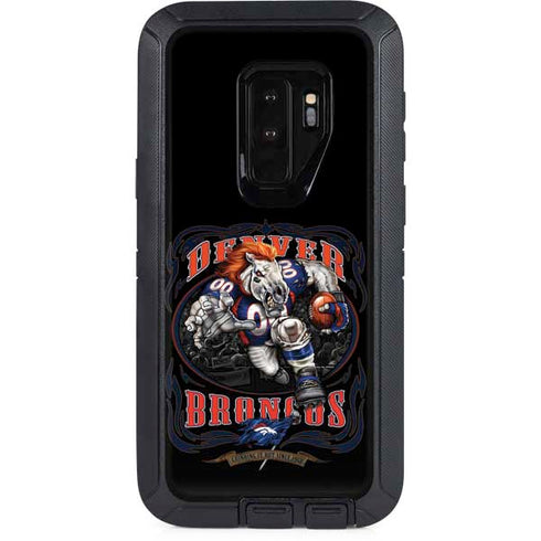 Liquid Blue NFL Denver Broncos Running Back Otterbox Defender Galaxy Skin