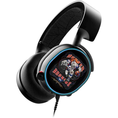 Liquid Blue NFL Denver Broncos Running Back SteelSeries Arctis 3 Skin