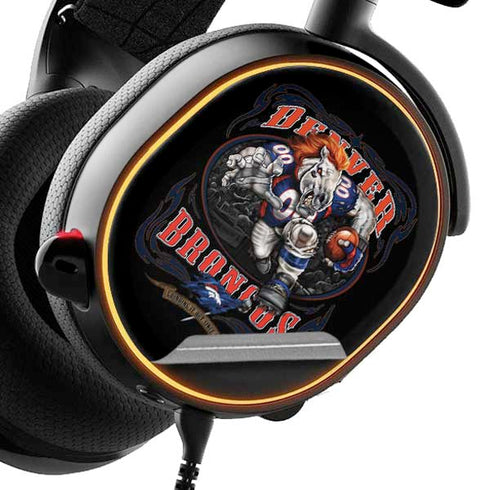 Liquid Blue NFL Denver Broncos Running Back SteelSeries Arctis 5 Skin