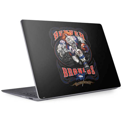 Liquid Blue NFL Denver Broncos Running Back Surface Laptop 2 Skin