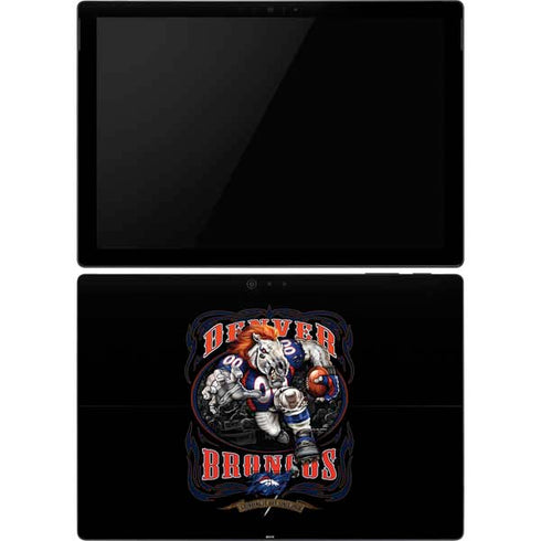 Liquid Blue NFL Denver Broncos Running Back Surface Pro 6 Skin