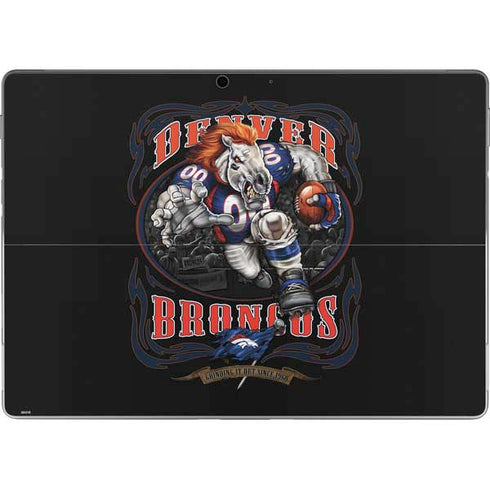 Liquid Blue NFL Denver Broncos Running Back Surface Pro 9 Skin