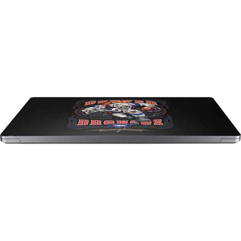 Liquid Blue NFL Denver Broncos Running Back Universal Laptop 15in (12.2 x 8.8in) Skin