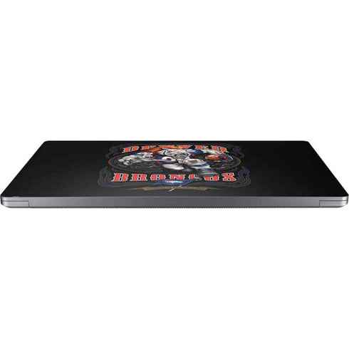 Liquid Blue NFL Denver Broncos Running Back Universal Laptop 16.6in (13.4 x 9.7in) Skin