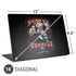 Liquid Blue NFL Denver Broncos Running Back Universal Laptop 16in (13 x 9.4in) Skin