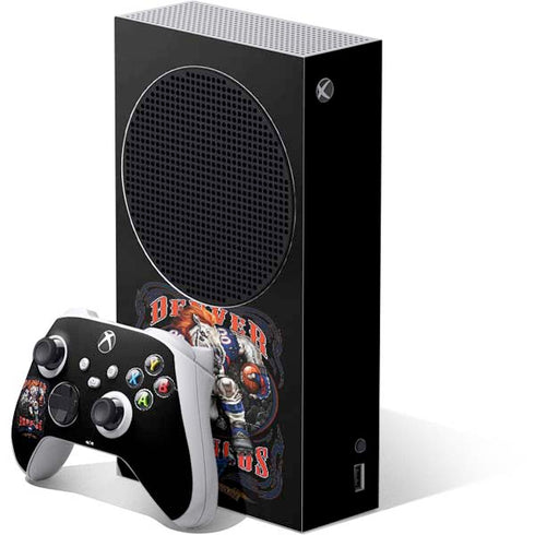 Liquid Blue NFL Denver Broncos Running Back Xbox Series S Bundle Skin