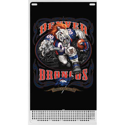 Liquid Blue NFL Denver Broncos Running Back Xbox Series S Skins