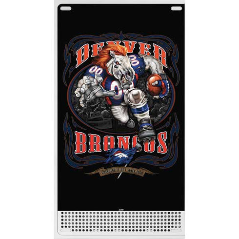 Liquid Blue NFL Denver Broncos Running Back Xbox Series S Console Skin