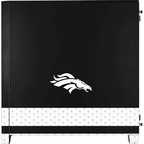 NFL Denver Broncos Shutout Corsair 4000D Tempered Glass Mid-Tower ATX Case Skin