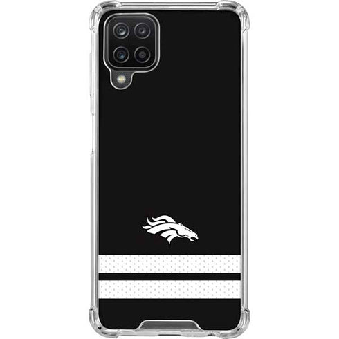 NFL Denver Broncos Shutout Galaxy A12 Clear Case