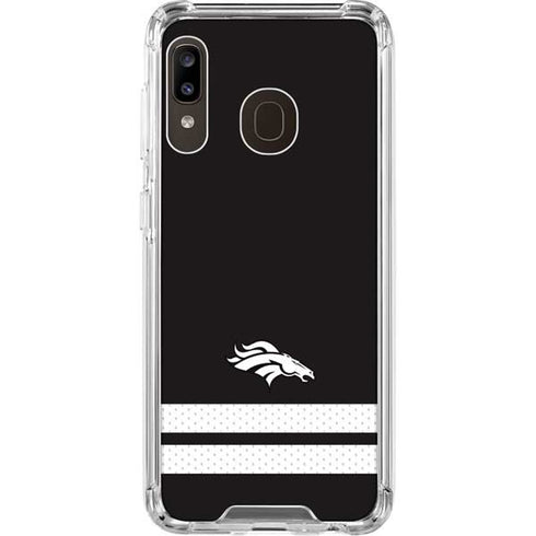 NFL Denver Broncos Shutout Galaxy A30 Clear Case