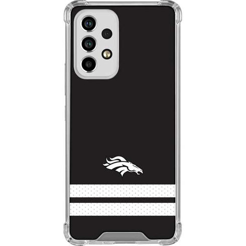 NFL Denver Broncos Shutout Galaxy A53 5G Clear Case
