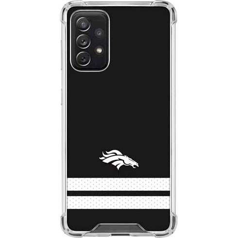 NFL Denver Broncos Shutout Galaxy A72 5G Clear Case
