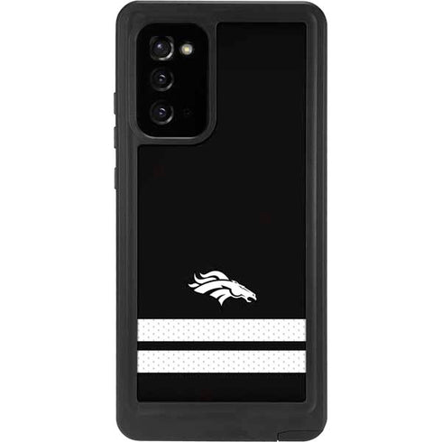 NFL Denver Broncos Shutout Galaxy Note20 5G Waterproof Case