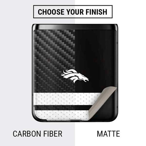 NFL Denver Broncos Shutout Galaxy Z Flip Skin