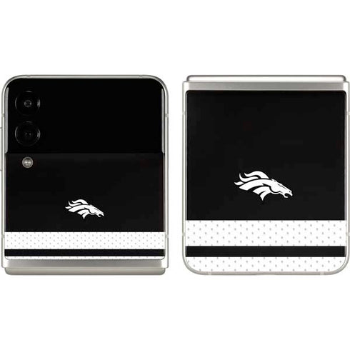 NFL Denver Broncos Shutout Galaxy Z Flip3 5G Skin