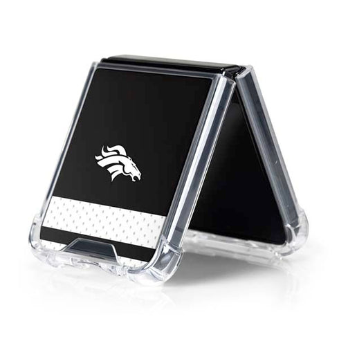 NFL Denver Broncos Shutout Galaxy Z Flip5 5G Clear Case