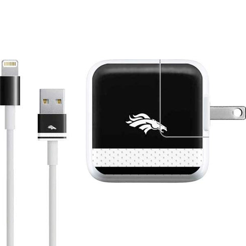 NFL Denver Broncos Shutout iPad Charger (10W USB) Skin