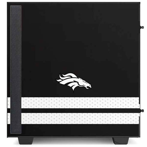 NFL Denver Broncos Shutout NZXT H510 Compact ATX Mid-Tower Case Skin