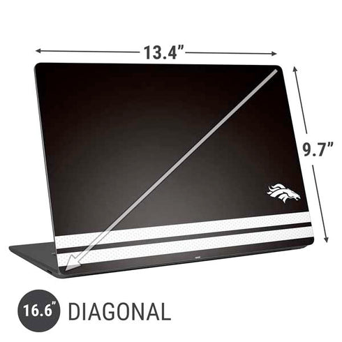 NFL Denver Broncos Shutout Universal Laptop 16.6in (13.4 x 9.7in) Skin