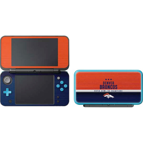 NFL Denver Broncos Super Bowl 50 Champions Nintendo 2DS XL (2017) Skin