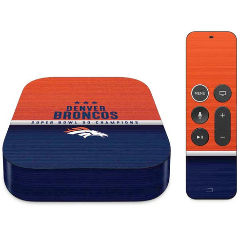 NFL Denver Broncos Super Bowl 50 Champions Apple TV Skin