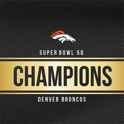 NFL Denver Broncos Super Bowl 50 Champions Black Nintendo 2DS XL (2017) Skin