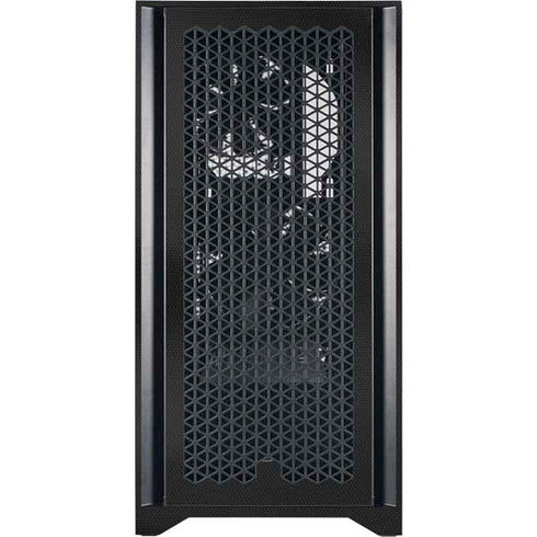 NFL Denver Broncos Super Bowl 50 Champions Black Corsair 4000D Tempered Glass Mid-Tower ATX Case Skin