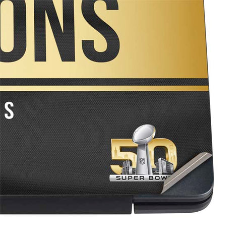 NFL Denver Broncos Super Bowl 50 Champions Black Dell Vostro Skin