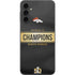 NFL Denver Broncos Super Bowl 50 Champions Black Galaxy A14 5G Skin