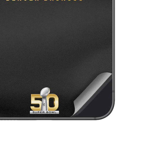 NFL Denver Broncos Super Bowl 50 Champions Black Galaxy A14 5G Skin