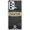NFL Denver Broncos Super Bowl 50 Champions Black Galaxy A33 5G Clear Case