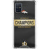 NFL Denver Broncos Super Bowl 50 Champions Black Galaxy A51 5G Clear Case