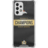 NFL Denver Broncos Super Bowl 50 Champions Black Galaxy A53 5G Clear Case