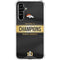 NFL Denver Broncos Super Bowl 50 Champions Black Galaxy A54 5G Clear Case