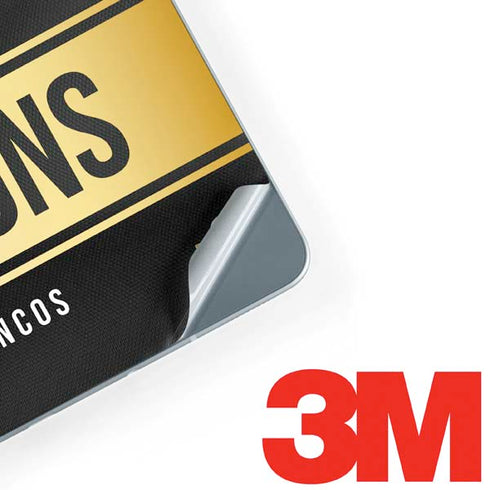 NFL Denver Broncos Super Bowl 50 Champions Black Galaxy Book 12in Skin