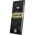 NFL Denver Broncos Super Bowl 50 Champions Black Galaxy Note 10 Skin