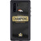NFL Denver Broncos Super Bowl 50 Champions Black Galaxy Note 10 Waterproof Case