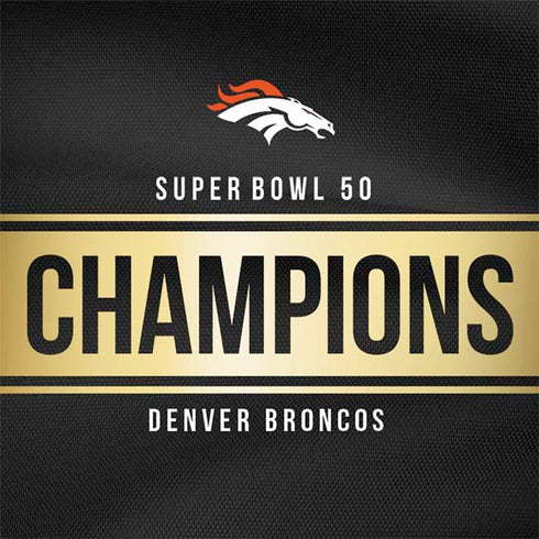 NFL Denver Broncos Super Bowl 50 Champions Black Galaxy Note 8 Skin