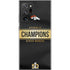 NFL Denver Broncos Super Bowl 50 Champions Black Galaxy Note20 Ultra 5G Skin